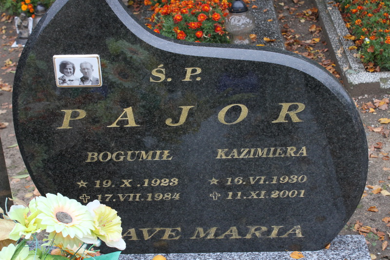 Grób Kazimiera Pajor